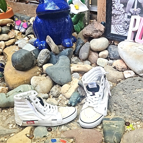 VANS SK8-Hi CAP LX Reissue 'White Checkerboard' - Picture 9 of 11